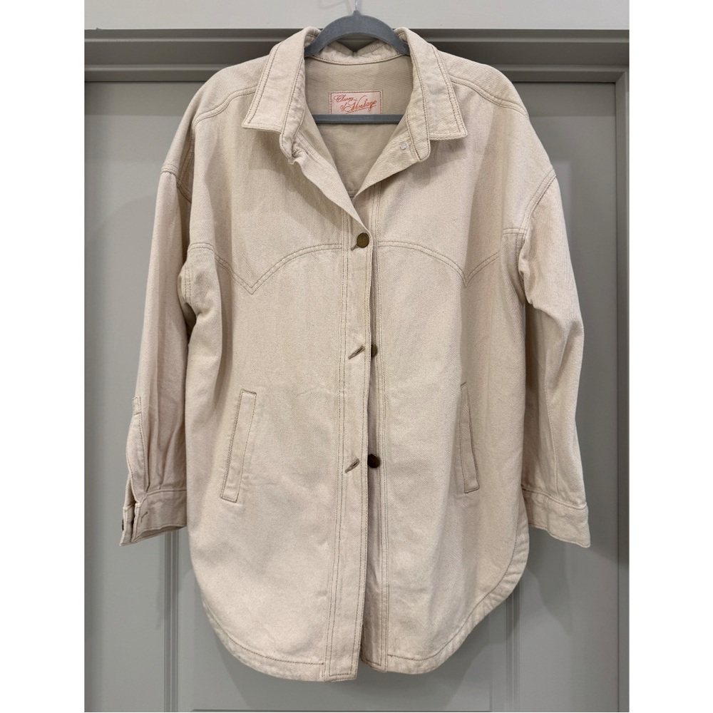 Women's Cream jeans Jacket